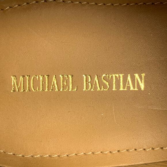 MICHAEL BASTIAN Size 8.5 Black Leather Monk Strap Lace Up Shoes - Picture 7 of 8